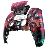 eXtremeRate Treasure of Abyss Front Housing Shell Compatible with ps5 Controller BDM-010/020/030/040/050, DIY Replacement Shell Custom Touch Pad Cover Compatible with ps5 Controller - ZPFR019G3