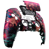 eXtremeRate Treasure of Abyss Front Housing Shell Compatible with ps5 Controller BDM-010/020/030/040/050, DIY Replacement Shell Custom Touch Pad Cover Compatible with ps5 Controller - ZPFR019G3