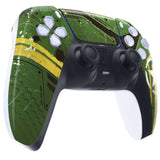 eXtremeRate Army Mecha Touchpad Front Housing Shell Compatible with ps5 Controller BDM-010/020/030/040/050, DIY Replacement Shell Custom Touch Pad Cover Compatible with ps5 Controller - ZPFT1053G3