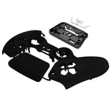 eXtremeRate Black Touchpad Front Housing Shell Compatible with ps5 Controller BDM-010/020/030/040/050, DIY Replacement Shell Custom Touch Pad Cover Faceplate Compatible with ps5 Controller - ZPFP3009G3