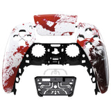 eXtremeRate Blood Zombie Touchpad Front Housing Shell Compatible with ps5 Controller BDM-010/020/030/040/050, DIY Replacement Shell Custom Touch Pad Cover Compatible with ps5 Controller - ZPFT1052G3