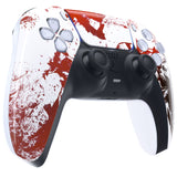 eXtremeRate Blood Zombie Touchpad Front Housing Shell Compatible with ps5 Controller BDM-010/020/030/040/050, DIY Replacement Shell Custom Touch Pad Cover Compatible with ps5 Controller - ZPFT1052G3