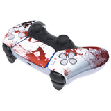 eXtremeRate Blood Zombie Touchpad Front Housing Shell Compatible with ps5 Controller BDM-010/020/030/040/050, DIY Replacement Shell Custom Touch Pad Cover Compatible with ps5 Controller - ZPFT1052G3