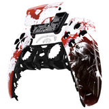 eXtremeRate Blood Zombie Touchpad Front Housing Shell Compatible with ps5 Controller BDM-010/020/030/040/050, DIY Replacement Shell Custom Touch Pad Cover Compatible with ps5 Controller - ZPFT1052G3
