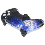 eXtremeRate Blue Universe Touchpad Front Housing Shell Compatible with ps5 Controller BDM-010/020/030/040/050, DIY Replacement Shell Custom Touch Pad Cover Compatible with ps5 Controller - ZPFT1047G3