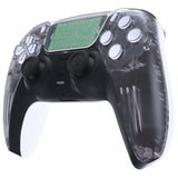 eXtremeRate Clear Touchpad Front Housing Shell Compatible with ps5 Controller BDM-010/020/030/040/050, DIY Replacement Shell Custom Touch Pad Cover Compatible with ps5 Controller - ZPFM5001G3