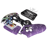 eXtremeRate Clown Cards Touchpad Front Housing Shell Compatible with ps5 Controller BDM-010/020/030/040/050, DIY Replacement Shell Custom Touch Pad Cover Compatible with ps5 Controller - ZPFT1012G3