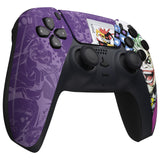 eXtremeRate Clown Cards Touchpad Front Housing Shell Compatible with ps5 Controller BDM-010/020/030/040/050, DIY Replacement Shell Custom Touch Pad Cover Compatible with ps5 Controller - ZPFT1012G3