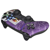 eXtremeRate Clown Cards Touchpad Front Housing Shell Compatible with ps5 Controller BDM-010/020/030/040/050, DIY Replacement Shell Custom Touch Pad Cover Compatible with ps5 Controller - ZPFT1012G3