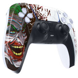 eXtremeRateClown HAHAHA Touchpad Front Housing Shell Compatible with ps5 Controller BDM-010/020/030/040/050, DIY Replacement Shell Custom Touch Pad Cover Compatible with ps5 Controller - ZPFT1051G3