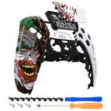 eXtremeRateClown HAHAHA Touchpad Front Housing Shell Compatible with ps5 Controller BDM-010/020/030/040/050, DIY Replacement Shell Custom Touch Pad Cover Compatible with ps5 Controller - ZPFT1051G3