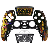 eXtremeRate Cyber Plague Touchpad Front Housing Shell Compatible with ps5 Controller BDM-010/020/030/040/050, DIY Replacement Shell Custom Touch Pad Cover Compatible with ps5 Controller - ZPFT1072G3