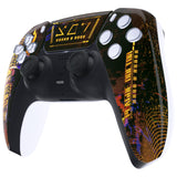 eXtremeRate Cyber Plague Touchpad Front Housing Shell Compatible with ps5 Controller BDM-010/020/030/040/050, DIY Replacement Shell Custom Touch Pad Cover Compatible with ps5 Controller - ZPFT1072G3