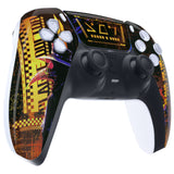 eXtremeRate Cyber Plague Touchpad Front Housing Shell Compatible with ps5 Controller BDM-010/020/030/040/050, DIY Replacement Shell Custom Touch Pad Cover Compatible with ps5 Controller - ZPFT1072G3