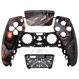 eXtremeRate Cyclops Dragon Touchpad Front Housing Shell Compatible with ps5 Controller BDM-010/020/030/040/050, DIY Replacement Shell Custom Touch Pad Cover Compatible with ps5 Controller - ZPFT1087G3