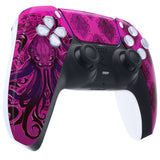 eXtremeRate Darkness Octopus Touchpad Front Housing Shell Compatible with ps5 Controller BDM-010/020/030/040/050, DIY Replacement Shell Custom Touch Pad Cover Compatible with ps5 Controller - ZPFT1015G3
