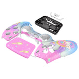 eXtremeRate Donut Odyssey Front Housing Shell Compatible with ps5 Controller BDM-010/020/030/040/050, DIY Replacement Shell Custom Touch Pad Cover Compatible with ps5 Controller - ZPFR028G3