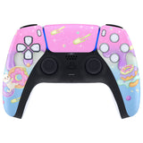 eXtremeRate Donut Odyssey Front Housing Shell Compatible with ps5 Controller BDM-010/020/030/040/050, DIY Replacement Shell Custom Touch Pad Cover Compatible with ps5 Controller - ZPFR028G3