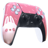 eXtremeRate Easter Rabbit Touchpad Front Housing Shell Compatible with ps5 Controller BDM-010/020/030/040/050, DIY Replacement Shell Custom Touch Pad Cover Compatible with ps5 Controller - ZPFT1076G3