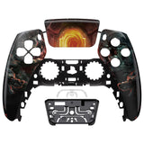 eXtremeRate Entrance of Hell Touchpad Front Housing Shell Compatible with ps5 Controller BDM-010/020/030/040/050, DIY Replacement Shell Custom Touch Pad Cover Compatible with ps5 Controller - ZPFT1091G3