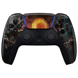 eXtremeRate Entrance of Hell Touchpad Front Housing Shell Compatible with ps5 Controller BDM-010/020/030/040/050, DIY Replacement Shell Custom Touch Pad Cover Compatible with ps5 Controller - ZPFT1091G3