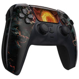 eXtremeRate Entrance of Hell Touchpad Front Housing Shell Compatible with ps5 Controller BDM-010/020/030/040/050, DIY Replacement Shell Custom Touch Pad Cover Compatible with ps5 Controller - ZPFT1091G3