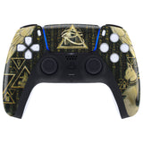 eXtremeRate Eye of Providence Pyramid Patterned Touchpad Front Housing Shell Compatible with ps5 Controller BDM-010/020/030/040/050, DIY Replacement Shell Custom Touch Pad Cover Compatible with ps5 Controller - ZPFT1003G3
