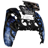 eXtremeRate Glow in Dark - The Awakening of the Earth Lord Touchpad Front Housing Shell Compatible with ps5 Controller BDM-010/020/030/040/050, DIY Replacement Shell Custom Touch Pad Cover Compatible with ps5 Controller - ZPFT1080G3