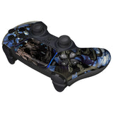 eXtremeRate Glow in Dark - The Awakening of the Earth Lord Touchpad Front Housing Shell Compatible with ps5 Controller BDM-010/020/030/040/050, DIY Replacement Shell Custom Touch Pad Cover Compatible with ps5 Controller - ZPFT1080G3