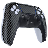 eXtremeRate Graphite Carbon Fiber Pattern Touchpad Front Housing Shell Compatible with ps5 Controller BDM-010/020/030/040/050, DIY Replacement Shell Custom Touch Pad Cover Compatible with ps5 Controller - ZPFS2005G3