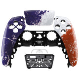 eXtremeRate Impression France Flag Touchpad Front Housing Shell Compatible with ps5 Controller BDM-010/020/030/040/050, DIY Replacement Shell Custom Touch Pad Cover Compatible with ps5 Controller - ZPFT1056G3