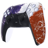eXtremeRate Impression France Flag Touchpad Front Housing Shell Compatible with ps5 Controller BDM-010/020/030/040/050, DIY Replacement Shell Custom Touch Pad Cover Compatible with ps5 Controller - ZPFT1056G3