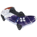 eXtremeRate Impression France Flag Touchpad Front Housing Shell Compatible with ps5 Controller BDM-010/020/030/040/050, DIY Replacement Shell Custom Touch Pad Cover Compatible with ps5 Controller - ZPFT1056G3