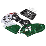 eXtremeRate Impression Italy Flag Touchpad Front Housing Shell Compatible with ps5 Controller BDM-010/020/030/040/050, DIY Replacement Shell Custom Touch Pad Cover Compatible with ps5 Controller - ZPFT1061G3
