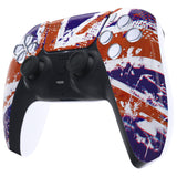 eXtremeRate Impression UK Flag Touchpad Front Housing Shell Compatible with ps5 Controller BDM-010/020/030/040/050, DIY Replacement Shell Custom Touch Pad Cover Compatible with ps5 Controller - ZPFT1054G3