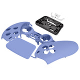 eXtremeRate Light Violet Touchpad Front Housing Shell Compatible with ps5 Controller BDM-010/020/030/040/050, DIY Replacement Shell Custom Touch Pad Cover Faceplate Compatible with ps5 Controller - ZPFP3015G3