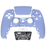 eXtremeRate Light Violet Touchpad Front Housing Shell Compatible with ps5 Controller BDM-010/020/030/040/050, DIY Replacement Shell Custom Touch Pad Cover Faceplate Compatible with ps5 Controller - ZPFP3015G3