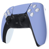 eXtremeRate Light Violet Touchpad Front Housing Shell Compatible with ps5 Controller BDM-010/020/030/040/050, DIY Replacement Shell Custom Touch Pad Cover Faceplate Compatible with ps5 Controller - ZPFP3015G3