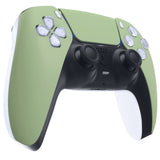 eXtremeRate Matcha Green Touchpad Front Housing Shell Compatible with ps5 Controller BDM-010/020/030/040/050, DIY Replacement Shell Custom Touch Pad Cover Faceplate Compatible with ps5 Controller - ZPFP3017G3