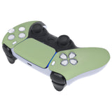 eXtremeRate Matcha Green Touchpad Front Housing Shell Compatible with ps5 Controller BDM-010/020/030/040/050, DIY Replacement Shell Custom Touch Pad Cover Faceplate Compatible with ps5 Controller - ZPFP3017G3