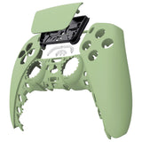 eXtremeRate Matcha Green Touchpad Front Housing Shell Compatible with ps5 Controller BDM-010/020/030/040/050, DIY Replacement Shell Custom Touch Pad Cover Faceplate Compatible with ps5 Controller - ZPFP3017G3