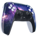 eXtremeRate Nebula Galaxy Pattern Touchpad Front Housing Shell Compatible with ps5 Controller BDM-010/020/030/040/050, DIY Replacement Shell Custom Touch Pad Cover Compatible with ps5 Controller - ZPFT1001G3
