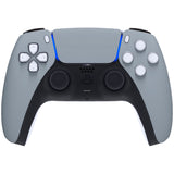 eXtremeRate New Hope Gray Touchpad Front Housing Shell Compatible with ps5 Controller BDM-010/020/030/040/050, DIY Replacement Shell Custom Touch Pad Cover Faceplate Compatible with ps5 Controller - ZPFP3037G3