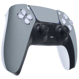 eXtremeRate New Hope Gray Touchpad Front Housing Shell Compatible with ps5 Controller BDM-010/020/030/040/050, DIY Replacement Shell Custom Touch Pad Cover Faceplate Compatible with ps5 Controller - ZPFP3037G3