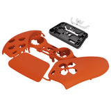 eXtremeRate Orange Touchpad Front Housing Shell Compatible with ps5 Controller BDM-010/020/030/040/050, DIY Replacement Shell Custom Touch Pad Cover Faceplate Compatible with ps5 Controller - ZPFP3004G3