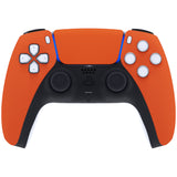 eXtremeRate Orange Touchpad Front Housing Shell Compatible with ps5 Controller BDM-010/020/030/040/050, DIY Replacement Shell Custom Touch Pad Cover Faceplate Compatible with ps5 Controller - ZPFP3004G3