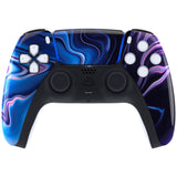 eXtremeRate Origin of Chaos Touchpad Front Housing Shell Compatible with ps5 Controller BDM-010/020/030/040/050, DIY Replacement Shell Custom Touch Pad Cover Compatible with ps5 Controller - ZPFT1034G3