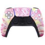 eXtremeRate Pinky Jellyfish Heaven Touchpad Front Housing Shell Compatible with ps5 Controller BDM-010/020/030/040/050, DIY Replacement Shell Custom Touch Pad Cover Compatible with ps5 Controller - ZPFT1081G3