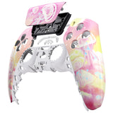 eXtremeRate Pinky Jellyfish Heaven Touchpad Front Housing Shell Compatible with ps5 Controller BDM-010/020/030/040/050, DIY Replacement Shell Custom Touch Pad Cover Compatible with ps5 Controller - ZPFT1081G3