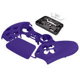 eXtremeRate Purple Touchpad Front Housing Shell Compatible with ps5 Controller BDM-010/020/030/040/050, DIY Replacement Shell Custom Touch Pad Cover Faceplate Compatible with ps5 Controller - ZPFP3007G3
